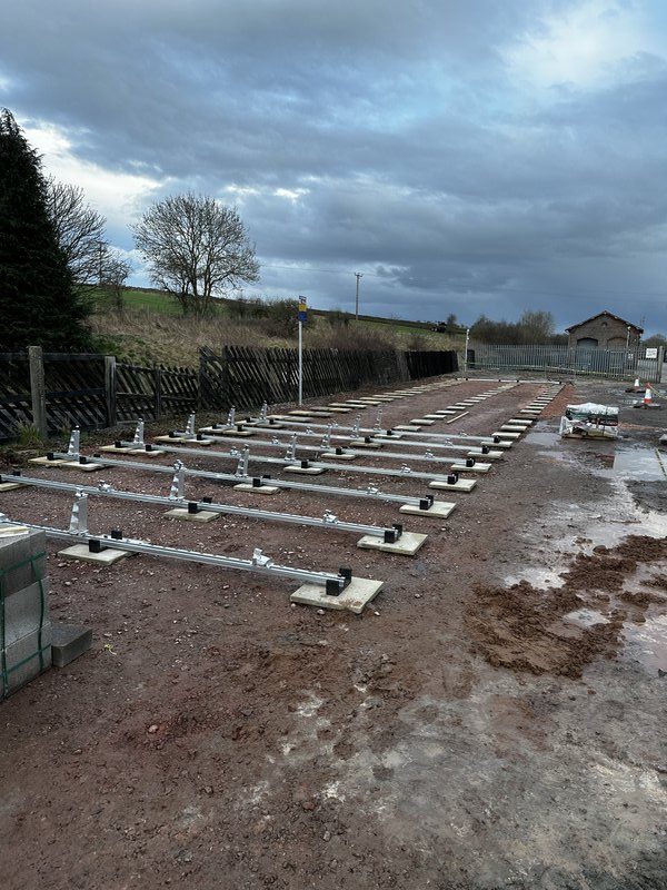 Ground mounted solar PV Langwathby