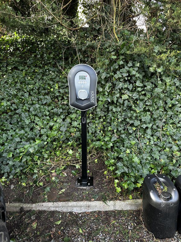 Post Zappi EV charger Carlisle